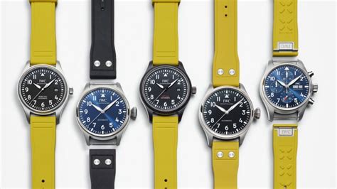 iwc pilot canvas strap|iwc aquatimer rubber strap replacement.